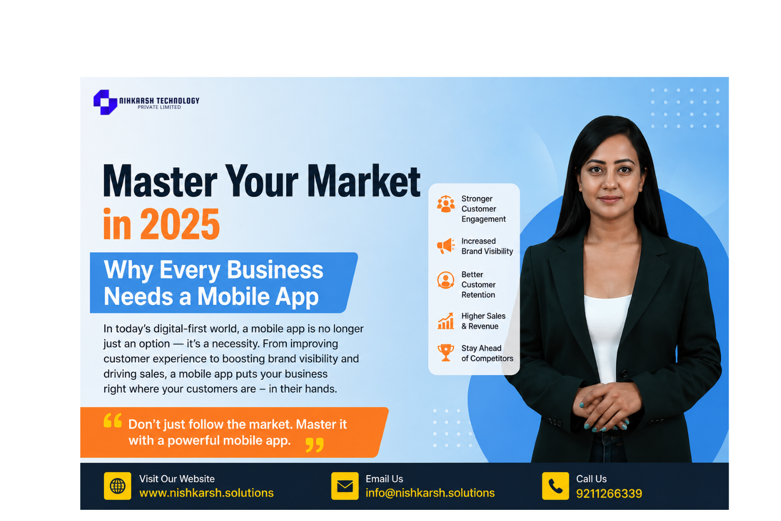 Master Your Market in 2025: Why Every Business Needs a Mobile App
