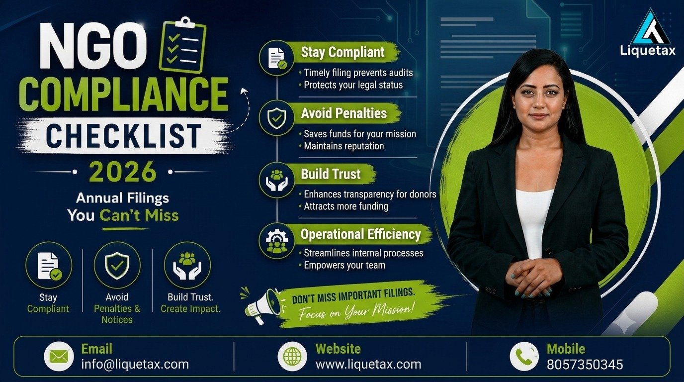 NGO Compliance Checklist 2026 Annual Filings