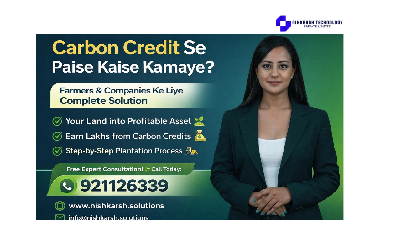 Carbon Credit Se Paise Kaise Kamaye? Farmers aur Companies ke liye Complete Guide (2026)