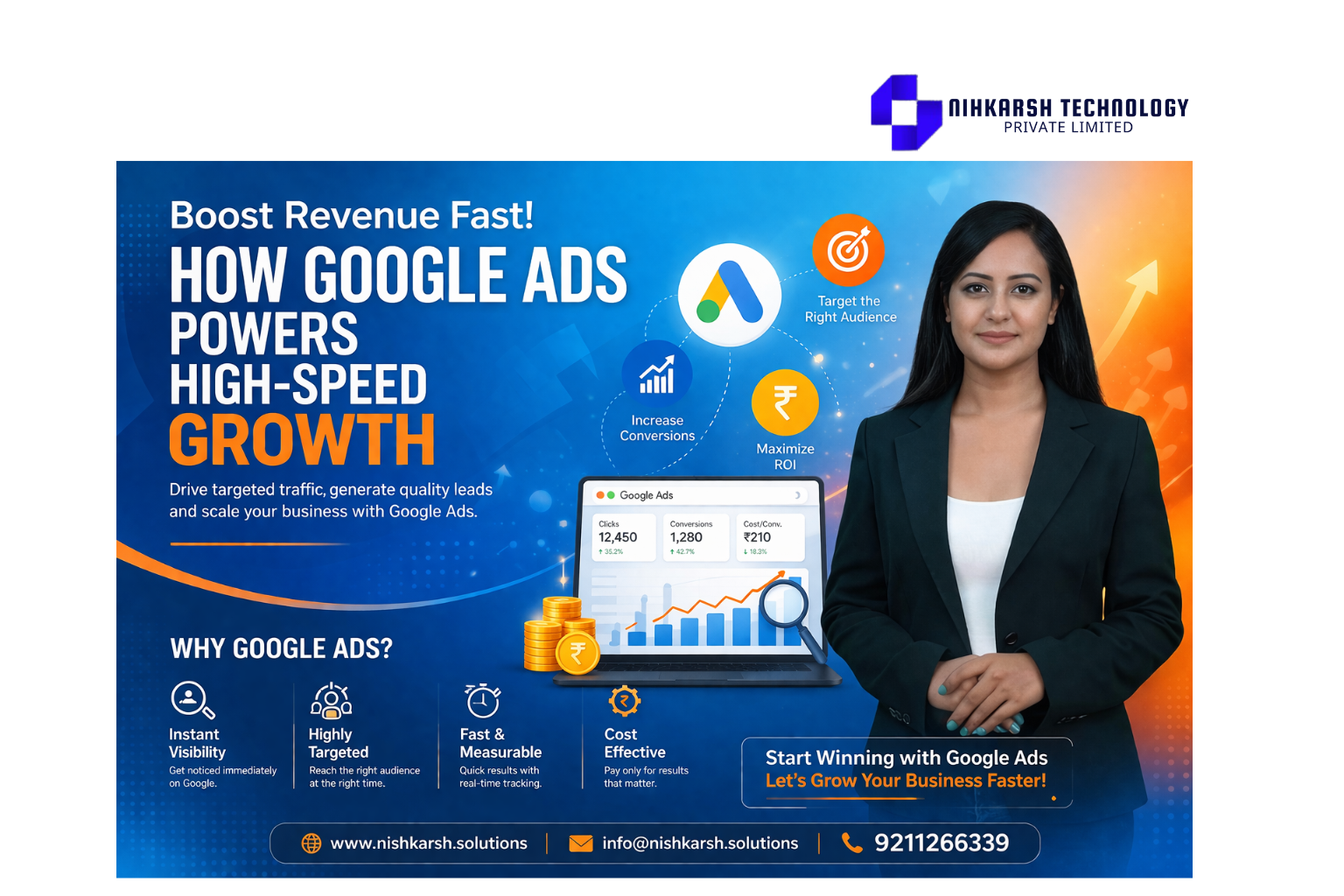 Boost Revenue Fast: How Google Ads Powers High-Speed Growth