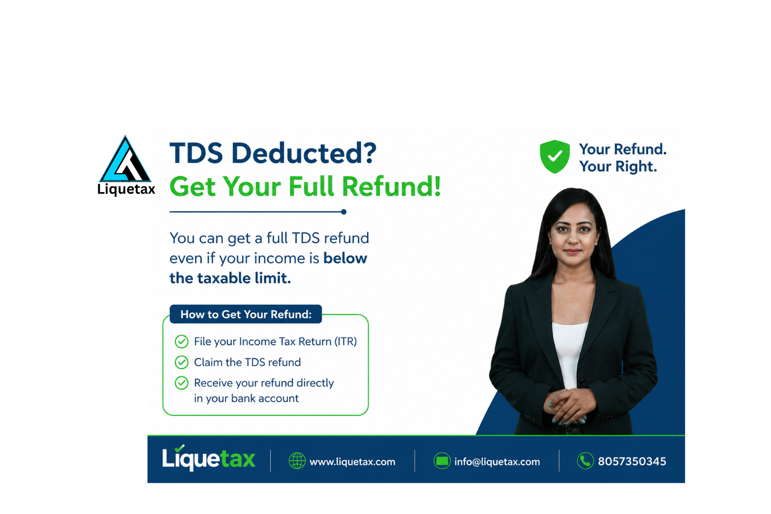 TDS Deducted But Your Income Is Below Taxable Limit? Claim Full Refund Easily