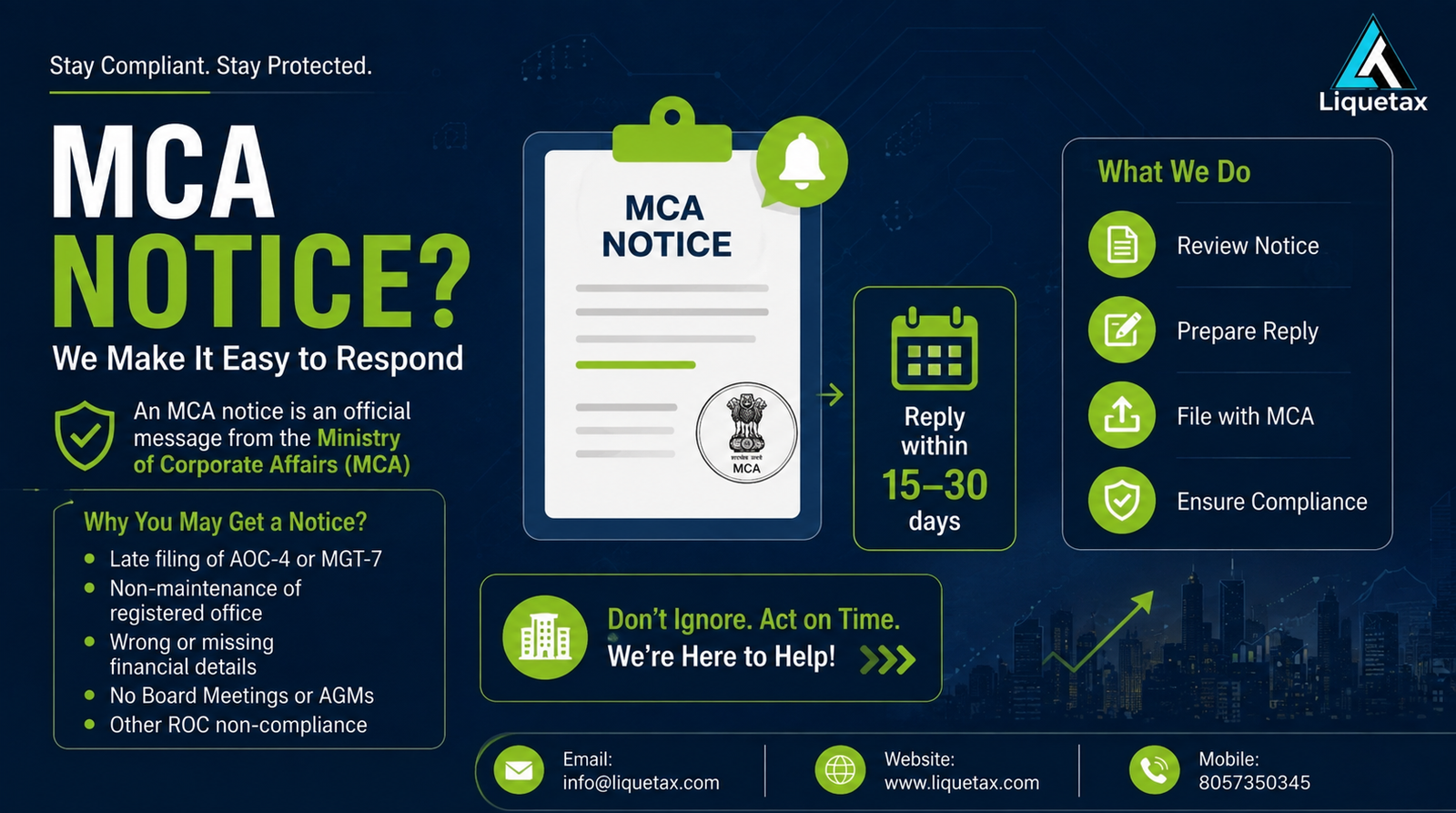 MCA Notice - What is it?