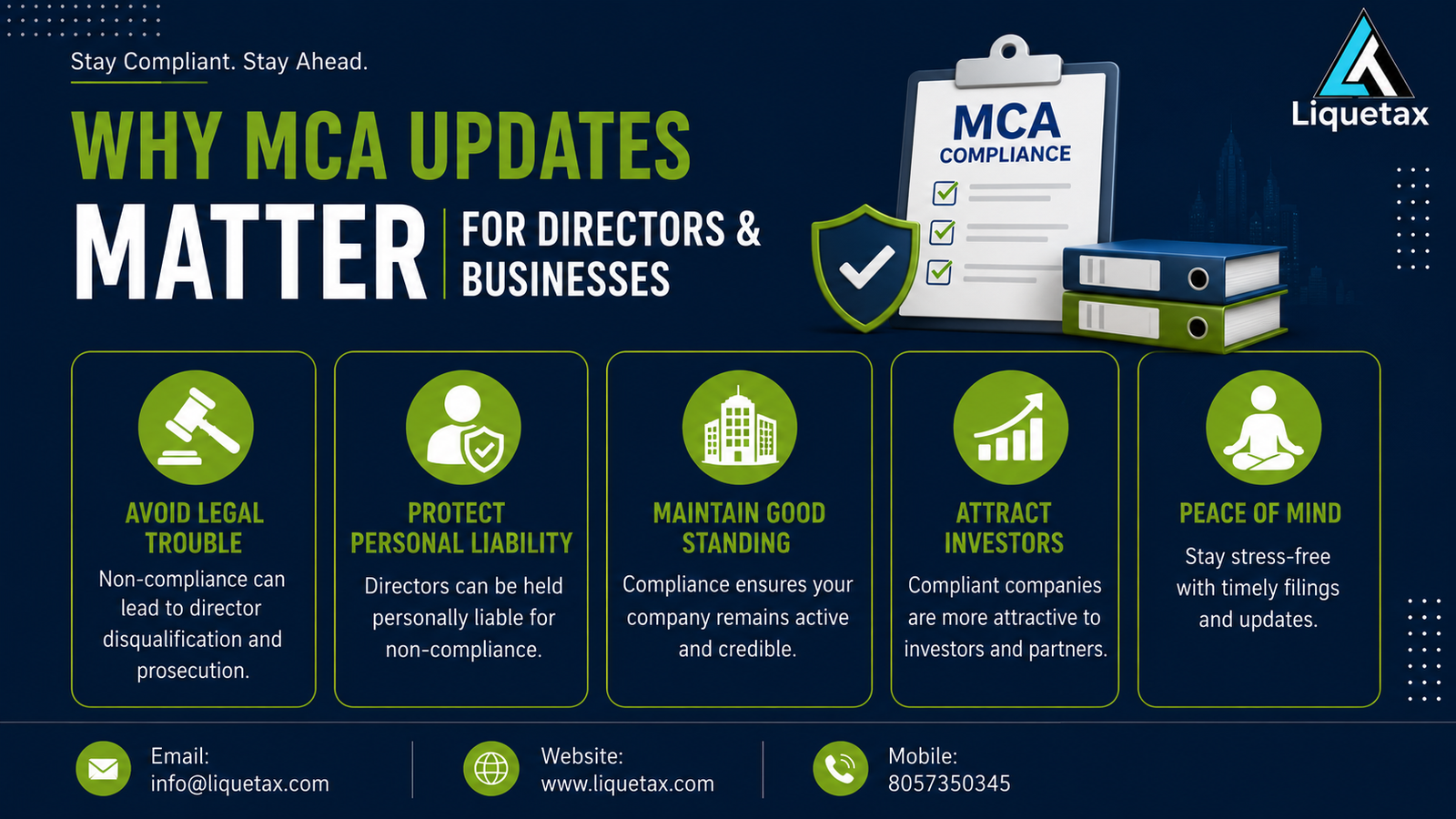 MCA Importance for Directors