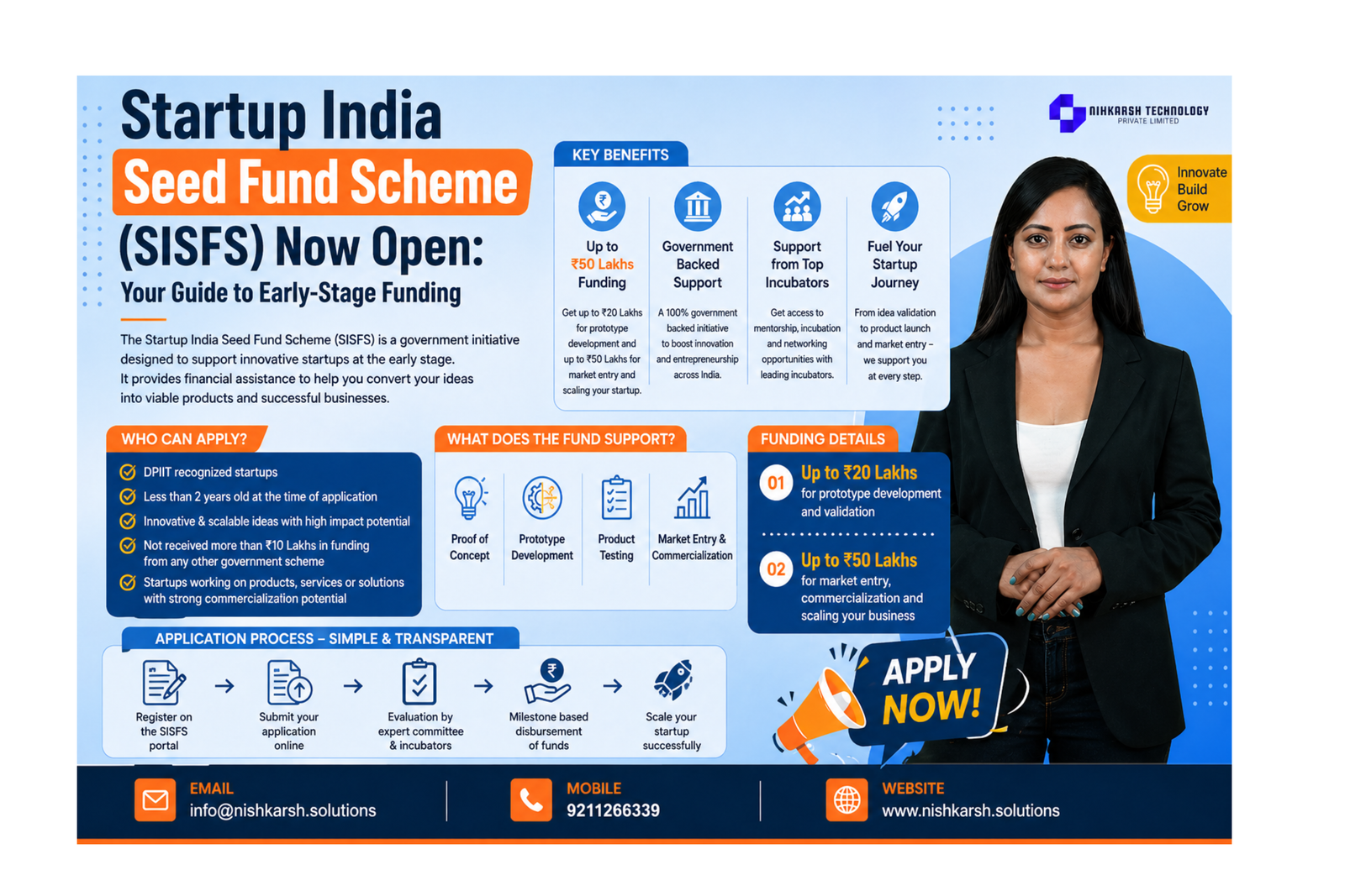 Startup India Seed Fund Scheme (SISFS) Now Open: Your Guide to Early-Stage Funding