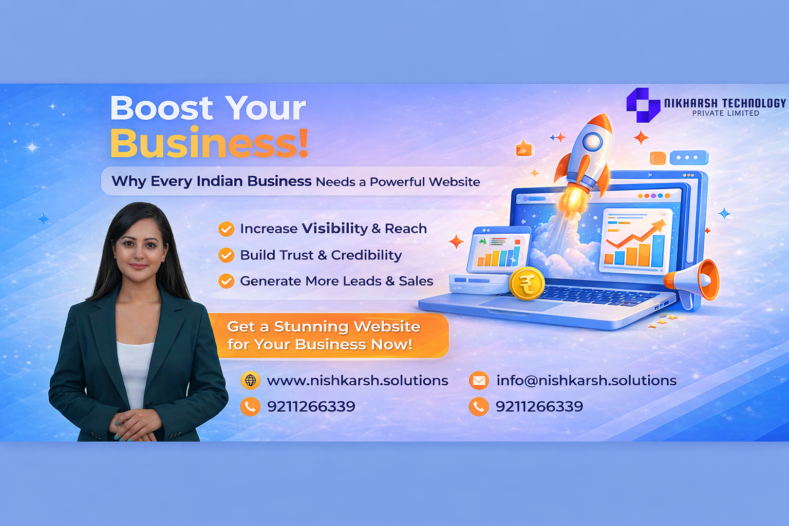 Boost Your Business: Why Every Indian Business Needs a Powerful Website