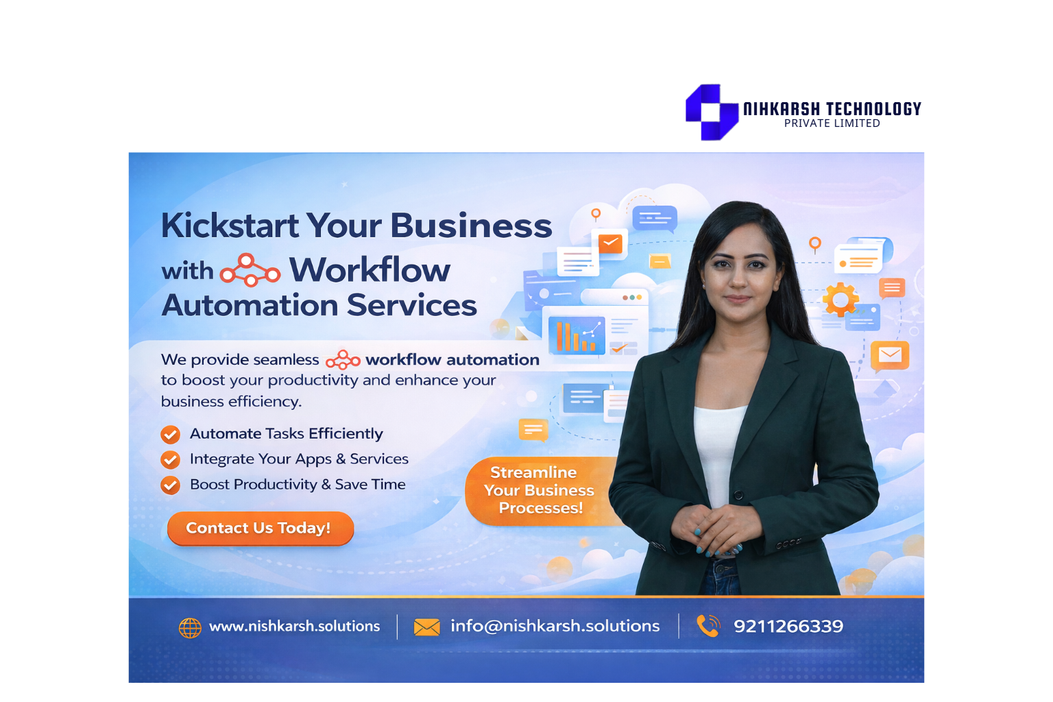 Automate Your Business Workflows with n8n Services by Nishkarsh Solutions