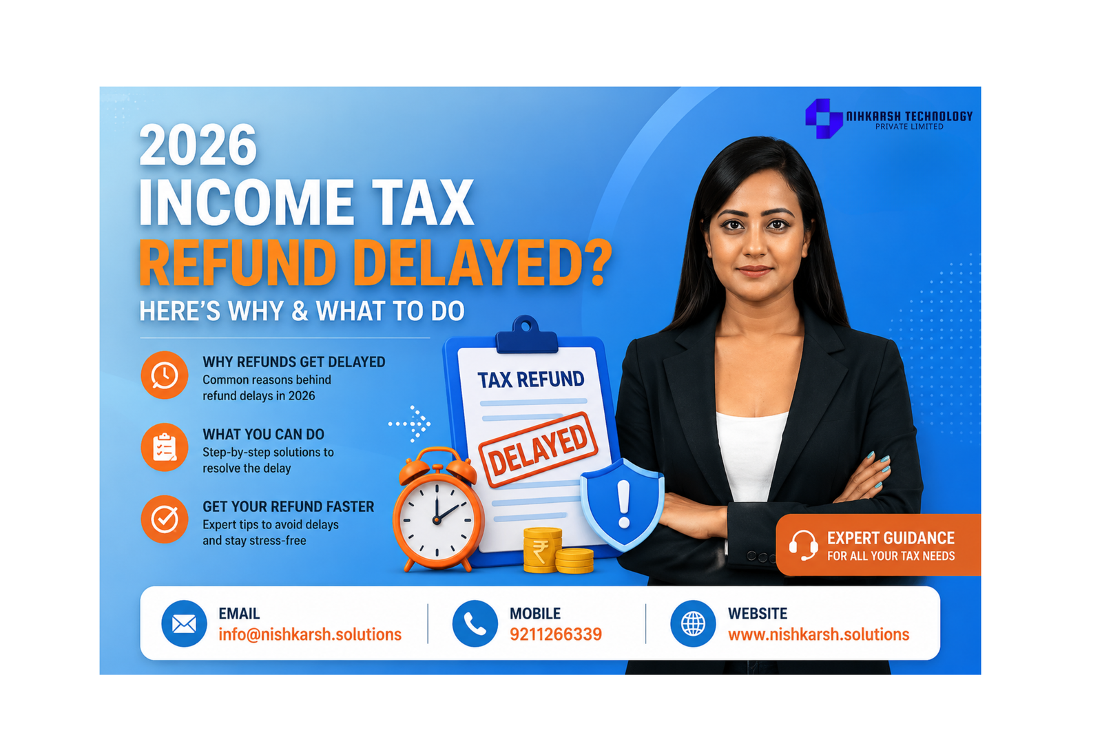 2026 Income Tax Refund Delayed? Here’s Why & What to Do