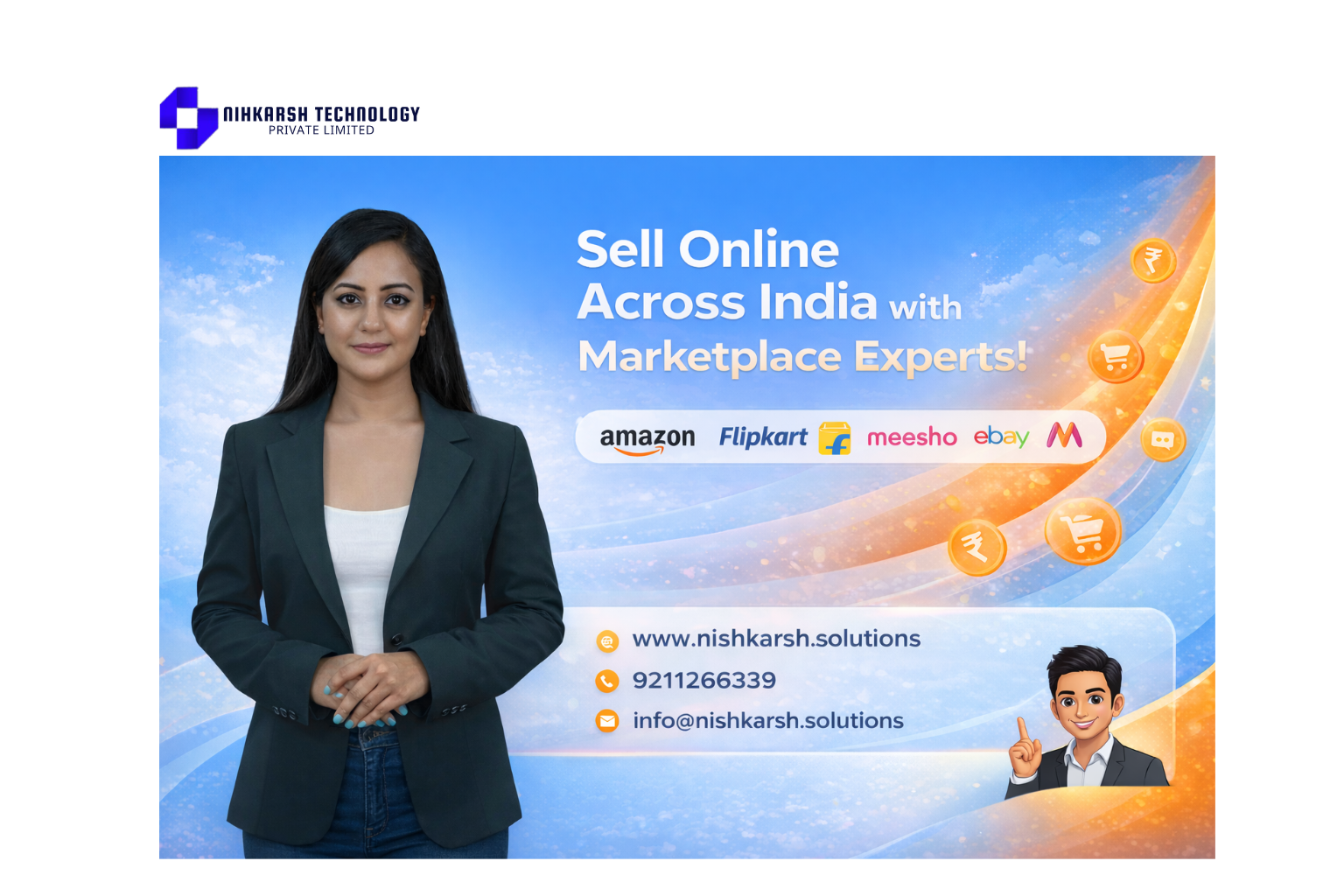 Start Selling Online in India: Amazon, Flipkart & Meesho Onboarding & Growth Guide