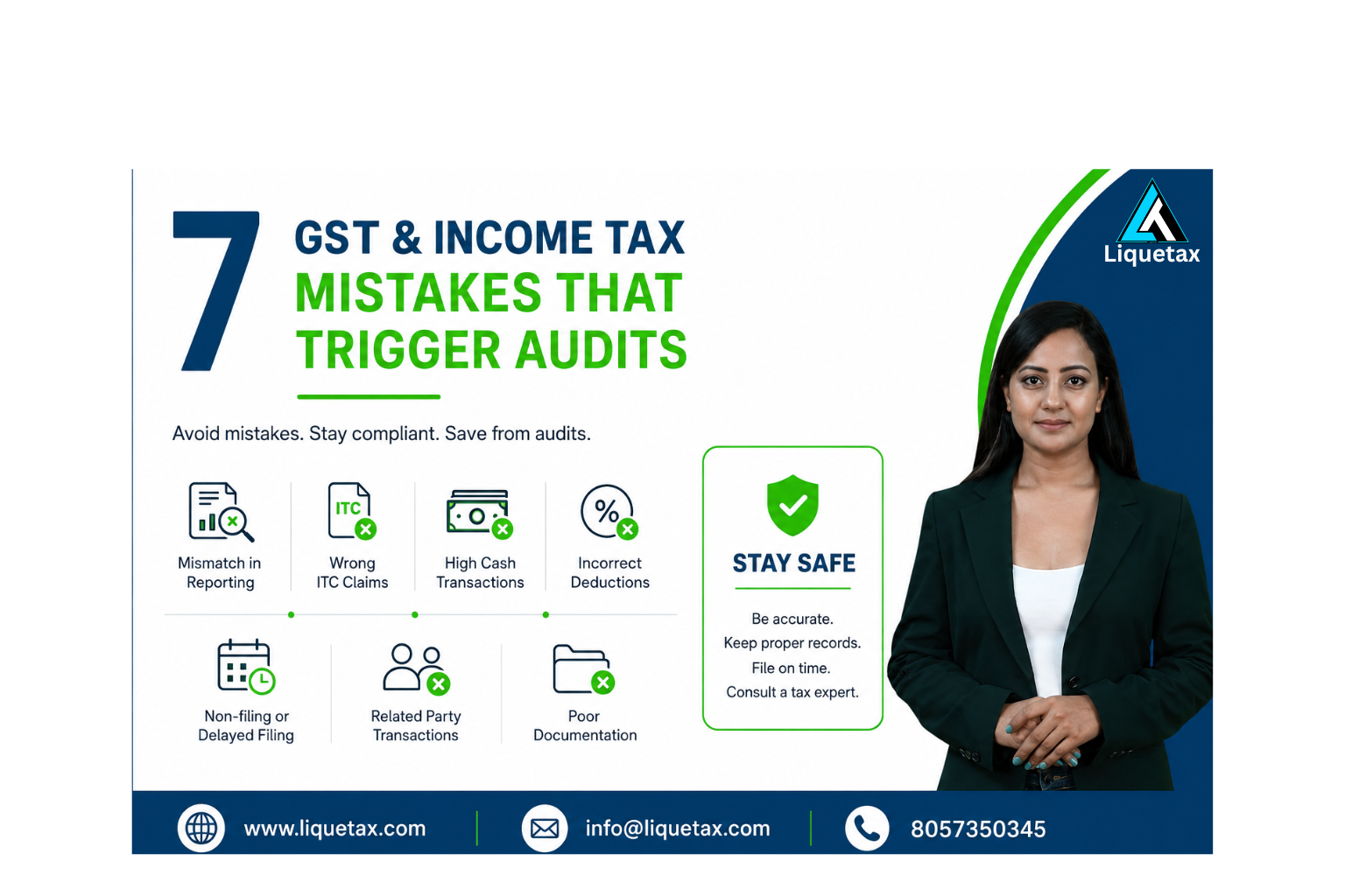 Common Filing Mistakes That Trigger GST and Income Tax Notices in India