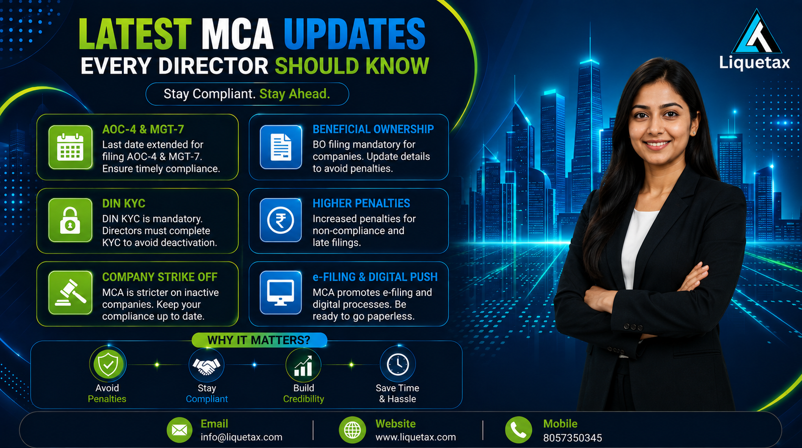Latest MCA Updates for Directors 2026